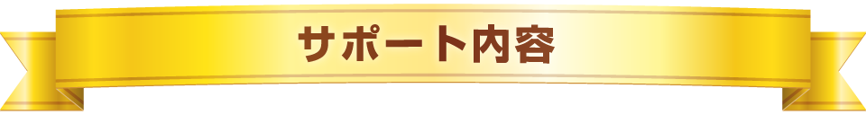 サポート内容